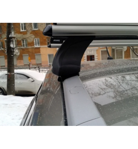 Багажник Атлант на Hyundai SOLARIS 2010— Арт. 7001+8827+7013 в Омске