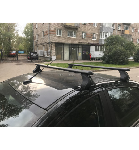 Багажник Атлант на Hyundai SOLARIS 2010— Арт. 7001+11002+7013 в Омске
